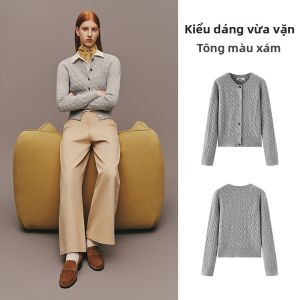 Semir | Áo Cardigan Len Kiểu Pháp