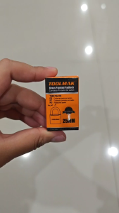 TOOLMAK Gembok Kuning 25mm Thick Padlock TMK19419