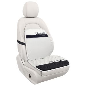 CapitAuto | Cartoon Panda Women Summer Breathable Car Seat Cushion Three Pieces