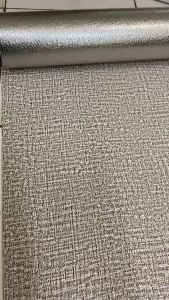 RW Wallpaper Linen Coklat 3D Roll