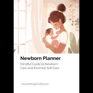 Newborn Planner -  Baby Care Guide Baby Book  Milestones Journal & Parental Self-Care