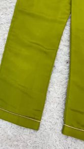 [PRE-ORDER] Ready Made Chinnon Silk With Heavy Embroidery Sequence Work Suit (10-15days delivery)