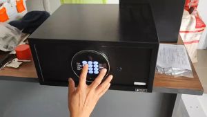 Safety Box Safe Money Box Digital Password Lock Security Safe Home Office Hotel Metal Safety Box