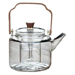 Heat-resistant & Thick Glass Teapot Large Capacity