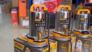 kanto ปั๊มแช่ ปั๊มแช่ต่อพ่วงแบตเตอรี่ DC 1นิ้ว-2นิ้ว มีทั้งแบบธรรมดาและเปลี่ยนข้อต่อได้ 12โวลต์และ24โวลต์ ประกัน 6 เดือน