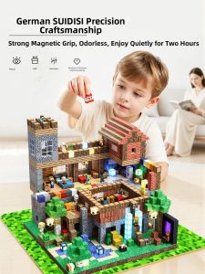 SUIDISI | Magnetic Cube Blocks Toys for Educational Play