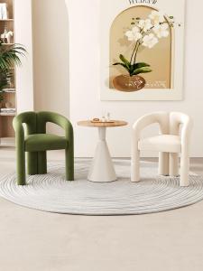 Casual Style Single Person Desk Chair Set for Relaxing Area Balcony Luxury Combination Sofa Chair Reception Beauty Salon