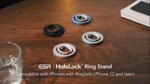 ESR 2K605 HaloLock Ring Stand Holder Phone Holder Artifact lazy desktop mobile phone shelf