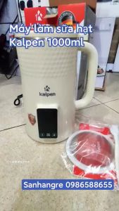 Máy làm sữa hạt mini Kalpen H3 H4 1000ml công suất 1150W menu 12 chương trình chuẩn Đức bảo hành 2 năm
