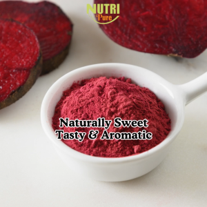Nutri Pure Beetroot Powder 50g Natural Red Food Colouring for Red Velvet Baking Smoothie Serbuk Bit Healthy Ingredient
