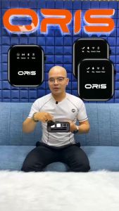 Micro cài áo thu âm livestream không dây Oris C8/C8.2Pro dùng cho điện thoại máy ảnh khả năng bắt âm thanh chính xác.