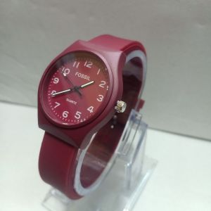 Jam Tangan Fasion Wanita Tali Karet - Jam Tangan Model Terbaru - Free Batrai Cadangan - Bisa Bayar Ditenpat (COD)