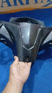 BATOK BELAKANG HONDA SUPRA 125 F1 INJEKSI KARBON HITAM