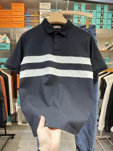 Áo Thun Polo Nam Tay Ngắn Mùa Hè 2025 Áo Thun Nam Thời Trang Đa Năng Cổ Polo Màu Khối Thời Trang Thường Ngày