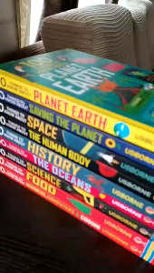 11 Books Usborne 100 Things to Know About Science Space History Food Numbers Kids Early Education Picture Book Hard Cover