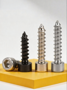 BAIRUITE | 8.8 Grade Black Nickel-Plated Hex Self-Tapping Screw
