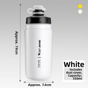 West Biking | Bike Squeeze Water Bottle for Road and Mountain Cycling Large Capacity