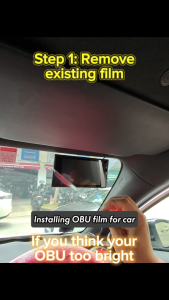 [DOUBLE 2X] Singapore Car OBU Tinted or Matte Anti Glare Films Screen Protector