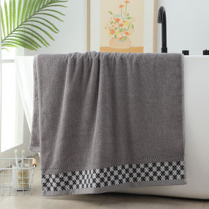 Quick-Dry Cotton Thickly Woven Bath Towel