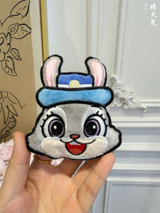 Đồ Chơi Thỏ Cảnh Sát 3D Đồ Trang Trí Treo Hình Thỏ Hoạt Hình Thắt Lưng Túi Trang Trí Cho Nữ Đồ Chơi Trẻ Em