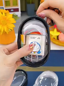Hộp Đựng Tai Nghe Chống Rối -Hộp Bảo Quản Tai Nghe & Phụ Kiện - Hộp Đựng Dây Sạc Trong Suốt -Túi Mini Đựng Tai Nghe USB