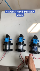 Pompa DC 12V sprayer elektrik NIKUMA 155 psi Otomatis Body Pendek