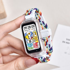 Huawei Band-compatible Elastic Nylon Sports Bracelet Suitable for Men And Women New Style Magnetic Replacement Belt Personalized Trend Accessories