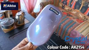 AIKKA AK2154 Shadow Lilac | Crystal Series | Automotive 2K Car Paint Purple Motor Body Aerosol Spray Cat Kereta DIY 车漆