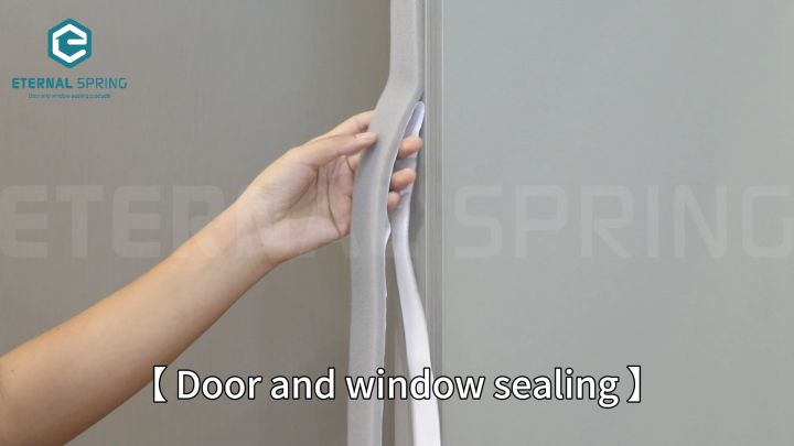 Window Door Sealing Strip Door Seal Self-Adhesive Strip Penghalang ...