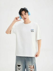 SANFU | Heavyweight Loose Embroidered Short Sleeve T-shirt
