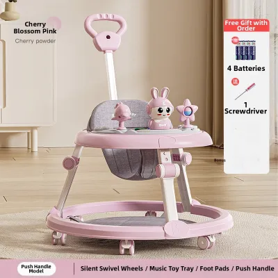 LIWAN | Music Multifunctional Anti-Tip Lightweight Foldable Baby Walker