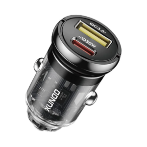 XUNDD 30W PD / 18W QC 3.0 Fast Charge Mini Pull Tab Car Charger with Indicator Light