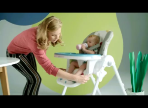 Kinderkraft High Chair Yummy (Grey)