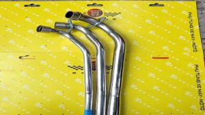 (IN21) CỔ PÔ 201 Si KHÔNG ỐNG INOX - Size 22mm 27mm 32mm dùng hàng pô zin (MS04)