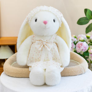 QIAOSHANG | Cute Pastoral Style Lolita Bunny Stuffed Toy