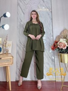 Alitra One Set Panjang Karet Dada cringkel