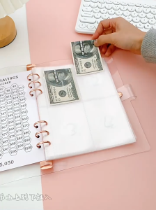 SKM Planner Saving Cash Money Book 100 Envelope 100 Days Cash Envelope Challenge HM321 Buku Simpanan Wang Tunai