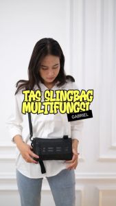 REGULUS | Gabriel Clutch Bag Pria Anti Air Sling Pouch Kulit PU Waterproof Hand Bag Pria