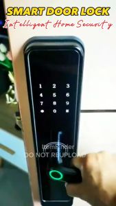 Smart Door Lock Electronic Biometric Door Knob Main Door Digital Password Fingerprint Door Lock