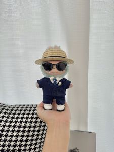 Labubu Clothes Set without Doll Hanging Decoration GD Theme Fashionable Toy Doll Outfit Complete Set for Collectors And Fans