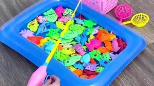 Kids Fishing Toy Set Magnetic Fishing Toy Parent-child Interactive Games Indoor Outdoor Children Puzzle Toys