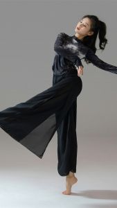 Áo Tập Khiêu Vũ Cổ Điển Cho Nữ 2025 Áo Tập Khiêu Vũ Hiện Đại Co Giãn Cho Người Lớn Áo Sơ Mi Khiêu Vũ Cổ Điển