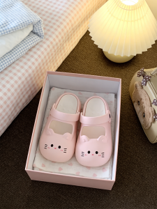 XIXITIAO | Cute Cat Design Mary Jane Non-slip Thick-soled Sandals