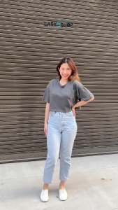 Collection OVERCROP | เสื้อคอปโอเวอร์ไซส์ PREMIUM COTTON 100% นุ่ม ระบายอากาศได้ดี รวมสี