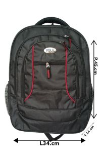 Tas Ransel Polo / Tas Pria / Ukuran P.45xL.34cmxT.14cm