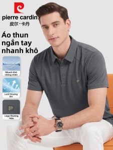 Pierre Cardin | Áo Polo Nam Tay Ngắn Mùa Hè Thoáng Khí Chống Thấm Mồ Hôi