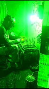 Rak Gantungan Helm Dinding 5 Susun