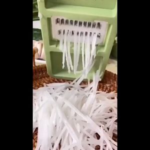 Vegetable Slicer With 5 Blades And Safe Hand Guard  Time Saving Kitchen props