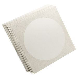 Soft Paperboard Xuan Paper Large round Circular Fan Blank Hemp Paper Lens Calligraphy and Painting Chinese Rice Paper Processed Rice Paper Thickened Square Sketch Cardboard