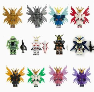 Mecha ชุดสูทมือถือ Building Block Miniature ปีกเด็กประกอบของเล่นเด็กพลาสติกของขวัญวันเกิด PARTY